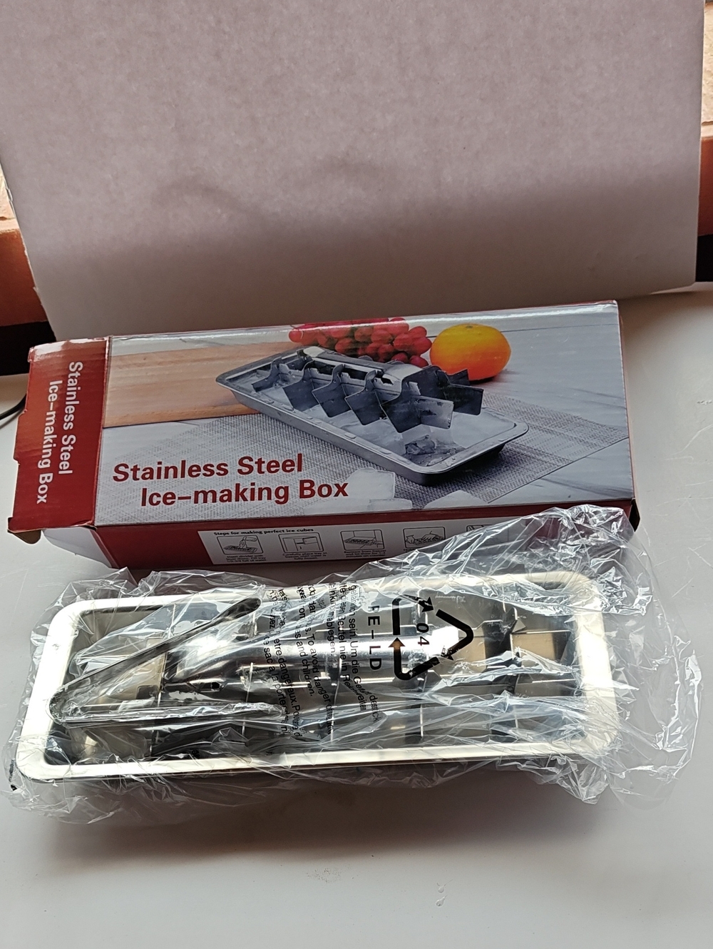 NEW Stainless Steel Ice-Tray- Stainless steel